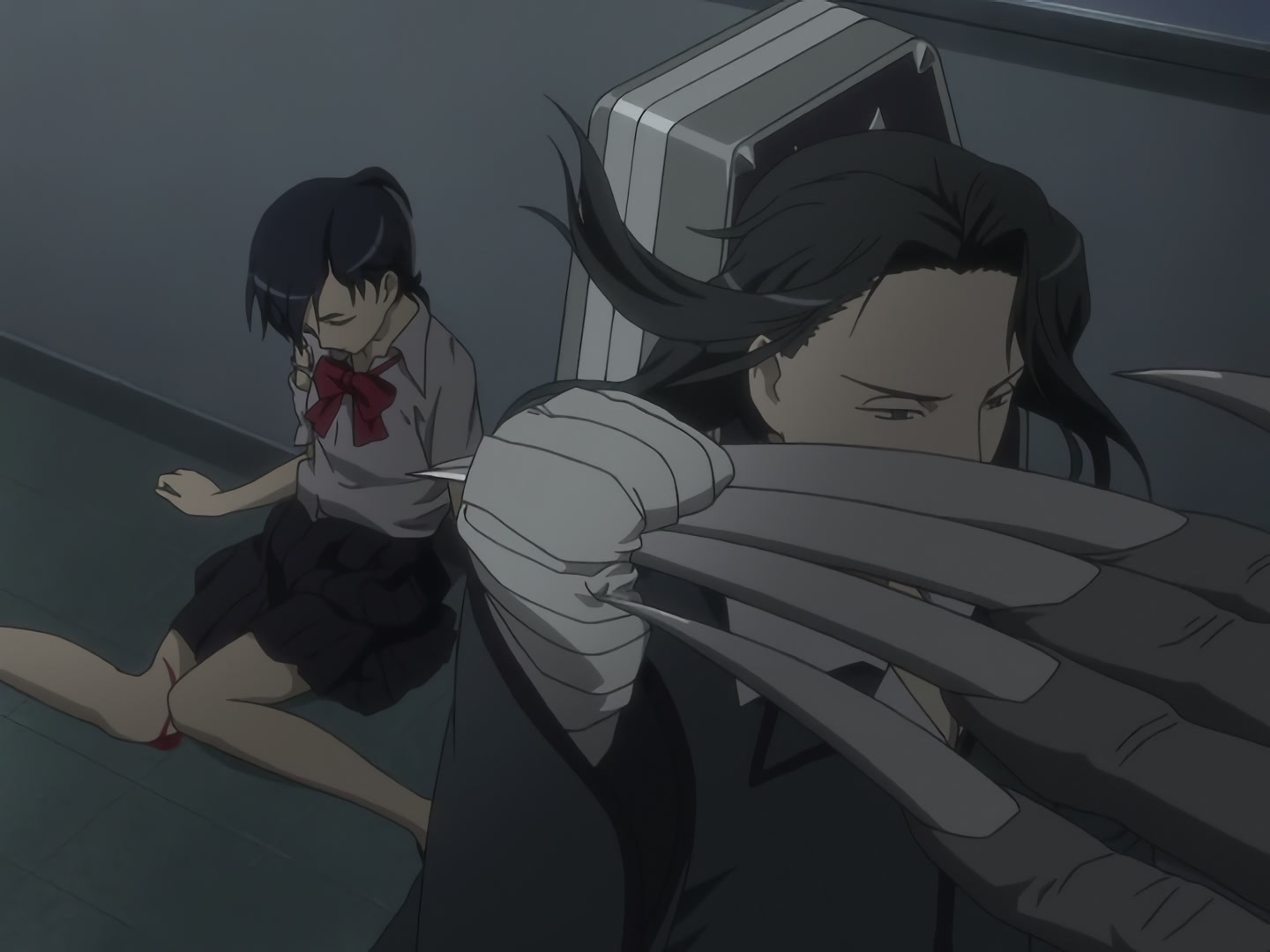 Blood+ — Ep 1: First Kiss @ 19:09