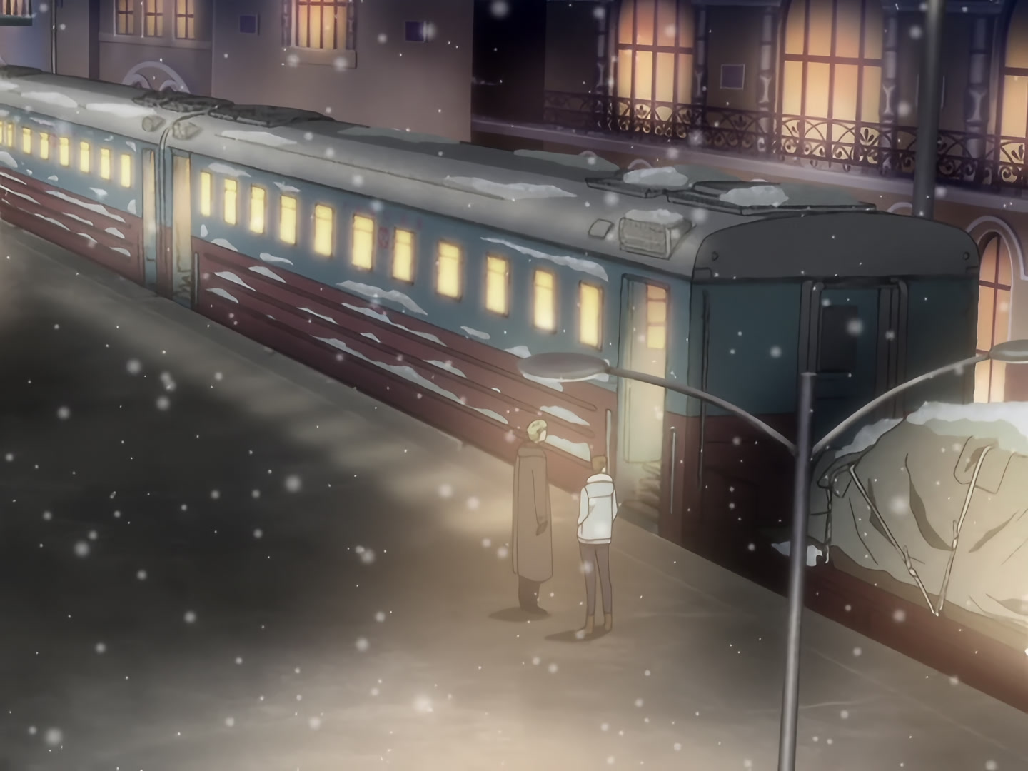 Blood+ Ep 16: Siberian Express @ 03:54