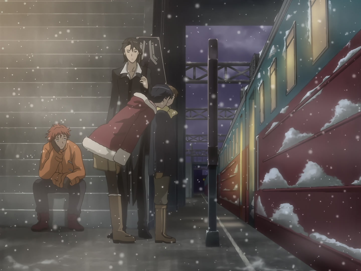 Blood+ Ep 16: Siberian Express @ 04:28