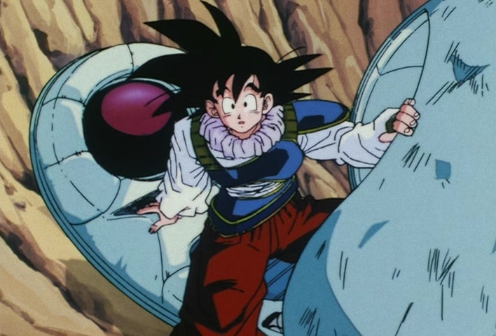 Dragon Ball Z Ep 122: My Dad is Vegeta… Confessions of the Mysterious Boy @ 02:42