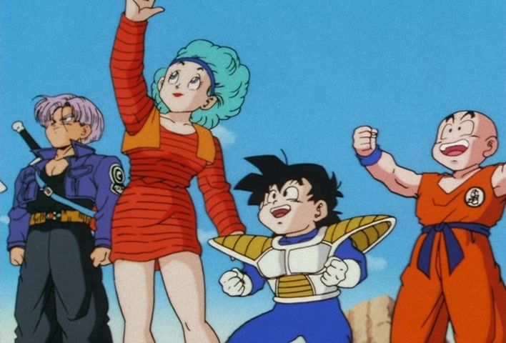 Dragon Ball Z Ep 122: My Dad is Vegeta… Confessions of the Mysterious Boy @ 03:00
