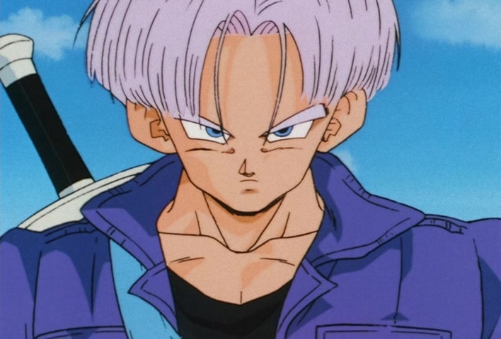 Dragon Ball Z Ep 122: My Dad is Vegeta… Confessions of the Mysterious Boy @ 10:23