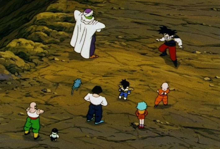 Dragon Ball Z Ep 123: Goku's New Finishing Technique?! Watch This, My Instant Movement @ 09:06