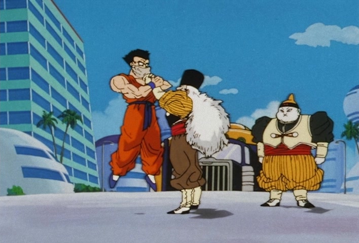 Dragon Ball Z Ep 127: The Cold-Blooded No. 20's Hideous Atrocities!! Goku's Super Transformation of Anger @ 02:48