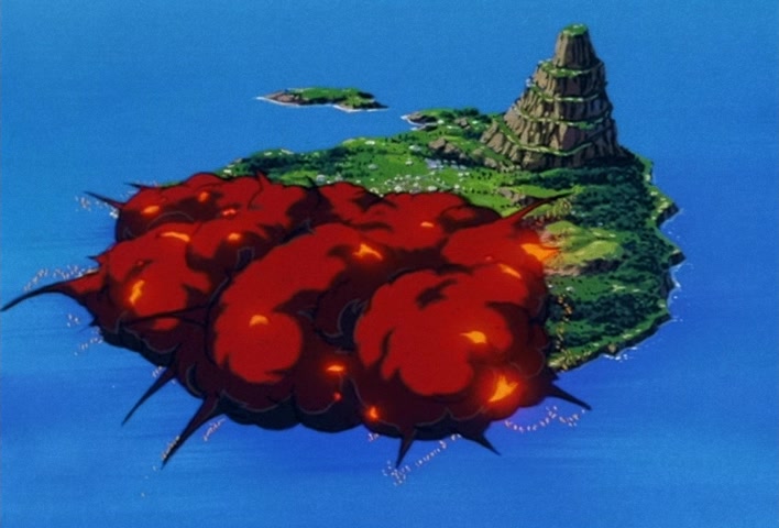 Dragon Ball Z Ep 128: Goku's Double-Shock!! Caught Between Illness and Adversary @ 02:02