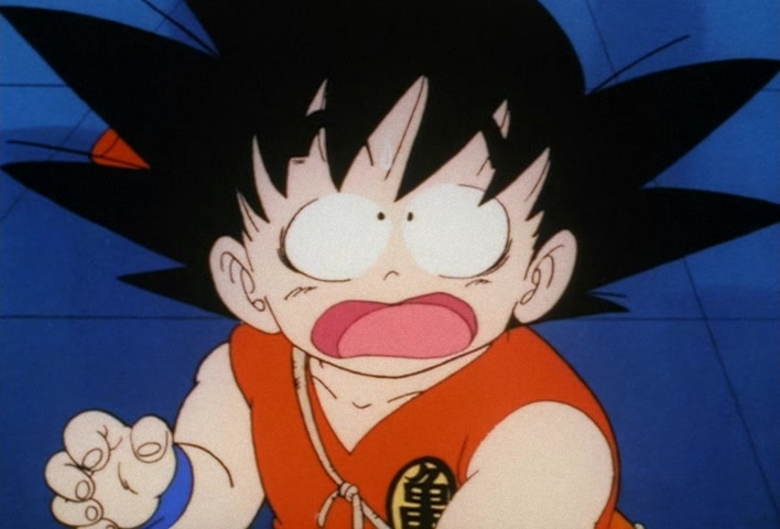 Dragon Ball Z Ep 128: Goku's Double-Shock!! Caught Between Illness and Adversary @ 09:00