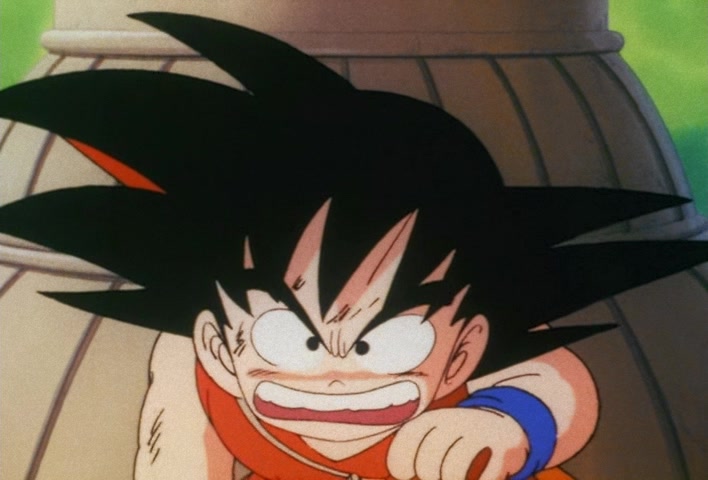 Dragon Ball Z Ep 128: Goku's Double-Shock!! Caught Between Illness and Adversary @ 09:12