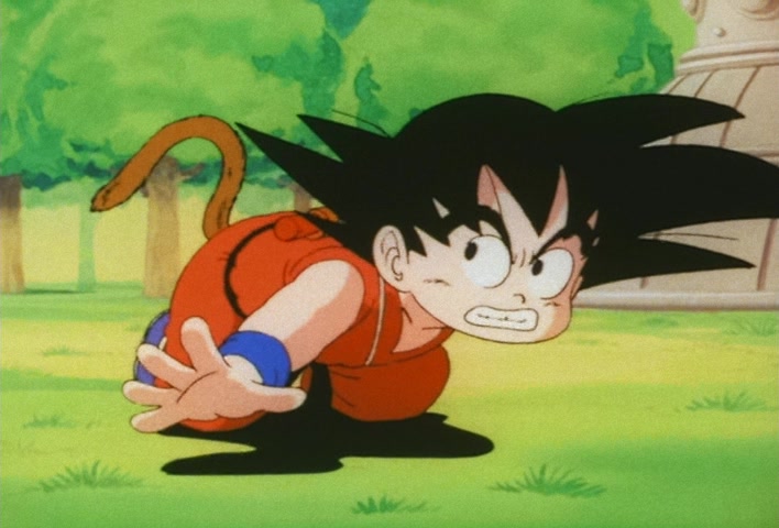 Dragon Ball Z Ep 128: Goku's Double-Shock!! Caught Between Illness and Adversary @ 09:23