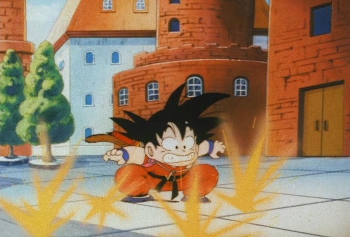 Dragon Ball Z Ep 128: Goku's Double-Shock!! Caught Between Illness and Adversary @ 11:08