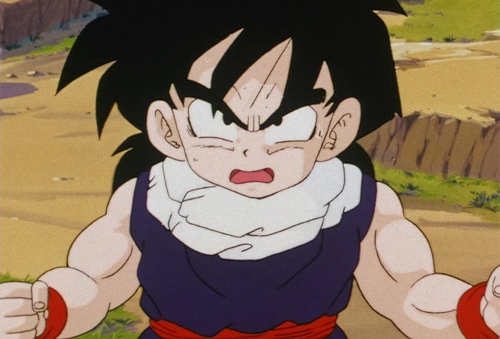 Dragon Ball Z Ep 129: The Might of Vegeta!! The Blood of a Super Saiyan Awakens @ 02:42
