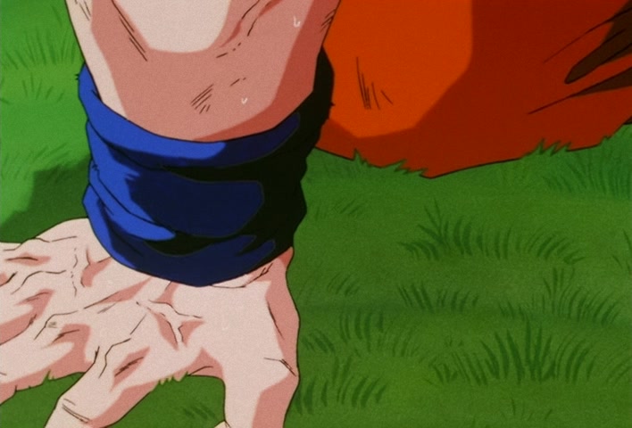 Dragon Ball Z Ep 129: The Might of Vegeta!! The Blood of a Super Saiyan Awakens @ 03:23