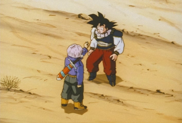 Dragon Ball Z Ep 129: The Might of Vegeta!! The Blood of a Super Saiyan Awakens @ 04:09