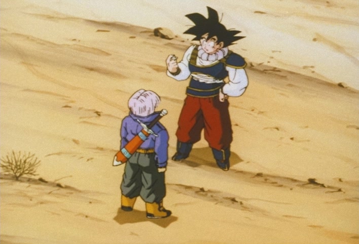 Dragon Ball Z Ep 129: The Might of Vegeta!! The Blood of a Super Saiyan Awakens @ 04:15