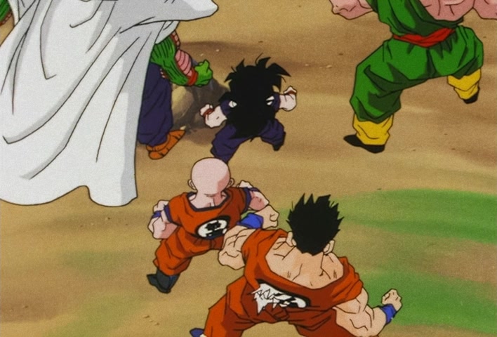 Dragon Ball Z Ep 129: The Might of Vegeta!! The Blood of a Super Saiyan Awakens @ 07:33