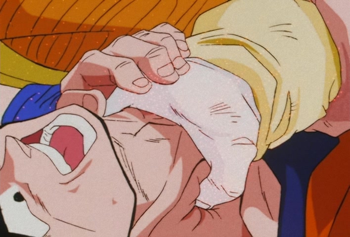 Dragon Ball Z Ep 129: The Might of Vegeta!! The Blood of a Super Saiyan Awakens @ 08:08