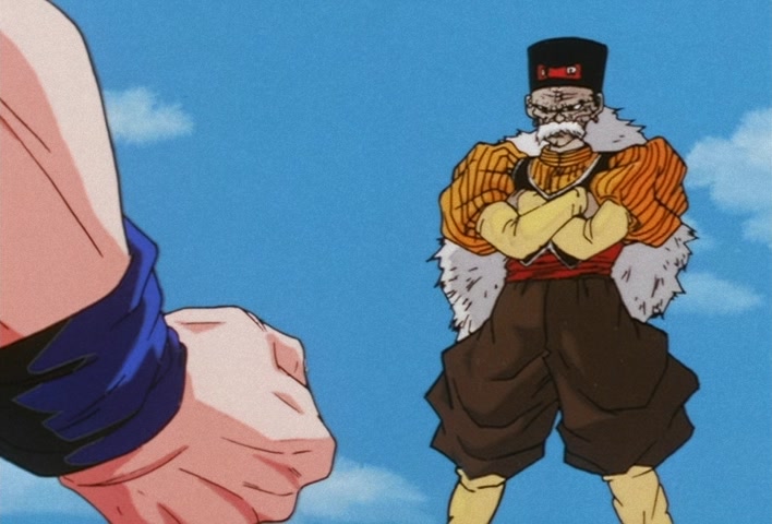 Dragon Ball Z Ep 129: The Might of Vegeta!! The Blood of a Super Saiyan Awakens @ 08:13