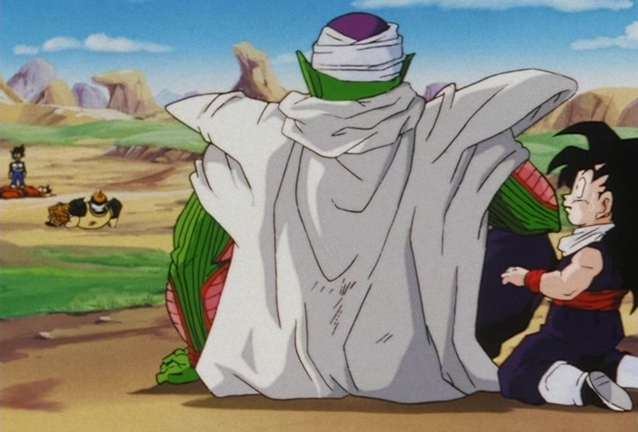 Dragon Ball Z Ep 129: The Might of Vegeta!! The Blood of a Super Saiyan Awakens @ 09:00