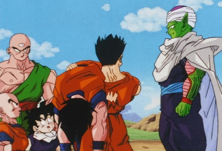 Dragon Ball Z Ep 129: The Might of Vegeta!! The Blood of a Super Saiyan Awakens @ 10:27