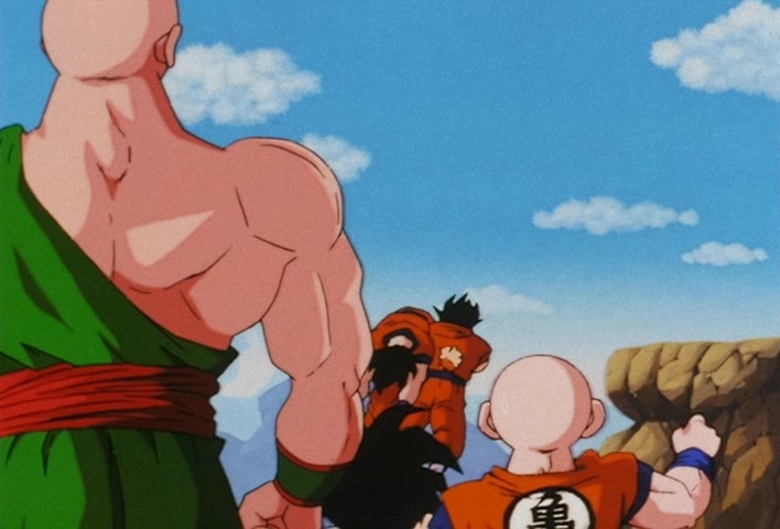 Dragon Ball Z Ep 129: The Might of Vegeta!! The Blood of a Super Saiyan Awakens @ 10:44