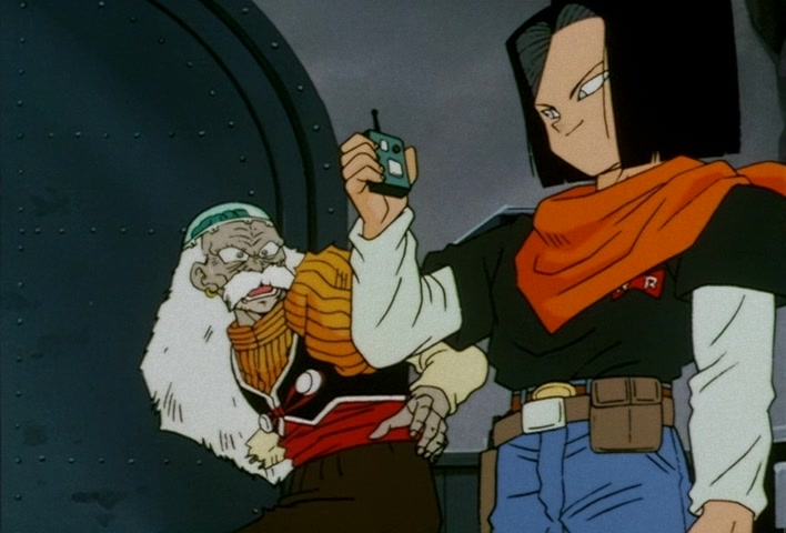 Dragon Ball Z Ep 134: Too Late to Do Anything?! The Ultimate Weapons to Kill Goku @ 02:31