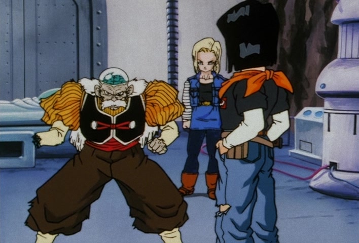 Dragon Ball Z Ep 134: Too Late to Do Anything?! The Ultimate Weapons to Kill Goku @ 04:15