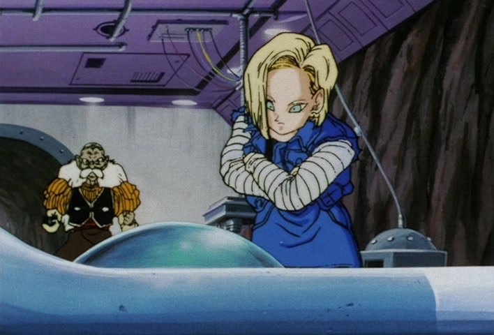 Dragon Ball Z Ep 134: Too Late to Do Anything?! The Ultimate Weapons to Kill Goku @ 05:31