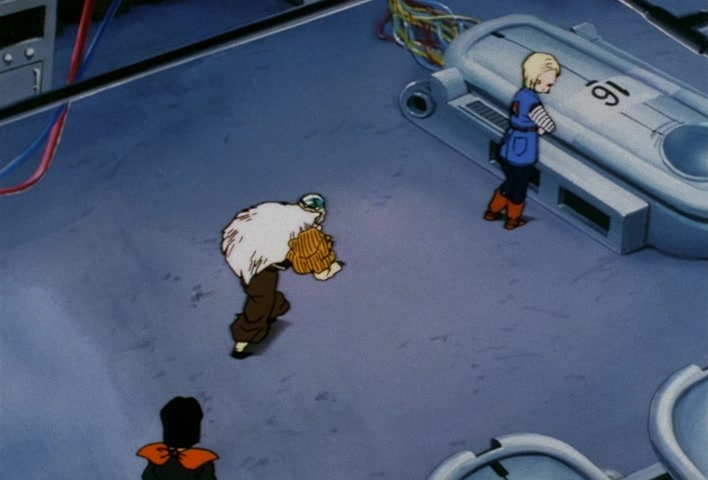 Dragon Ball Z Ep 134: Too Late to Do Anything?! The Ultimate Weapons to Kill Goku @ 05:48