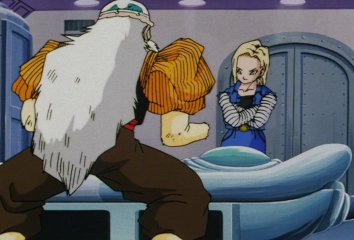 Dragon Ball Z Ep 134: Too Late to Do Anything?! The Ultimate Weapons to Kill Goku @ 06:46