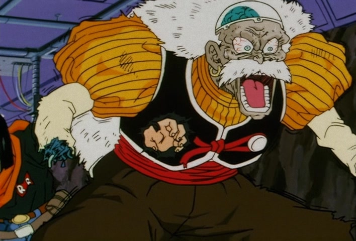 Dragon Ball Z Ep 134: Too Late to Do Anything?! The Ultimate Weapons to Kill Goku @ 07:44