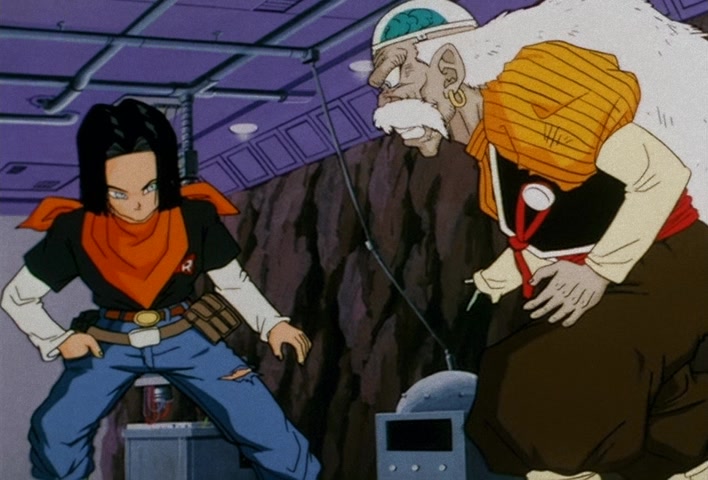 Dragon Ball Z Ep 134: Too Late to Do Anything?! The Ultimate Weapons to Kill Goku @ 08:01