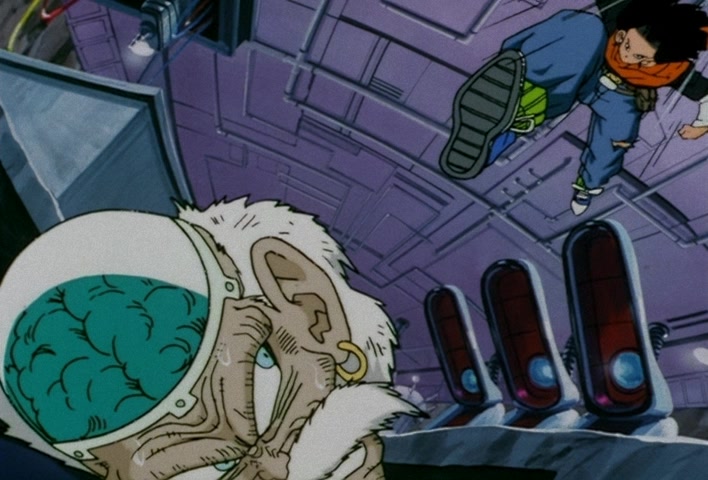 Dragon Ball Z Ep 134: Too Late to Do Anything?! The Ultimate Weapons to Kill Goku @ 08:19