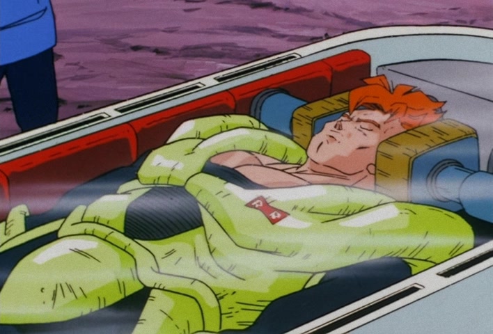 Dragon Ball Z Ep 134: Too Late to Do Anything?! The Ultimate Weapons to Kill Goku @ 11:07
