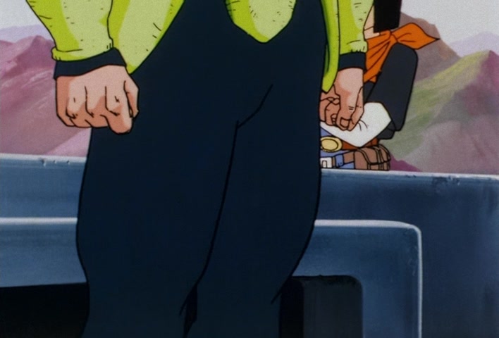 Dragon Ball Z Ep 135: A Cute Face, and Super Power?! No. 18 Has No Blind Spot @ 02:36