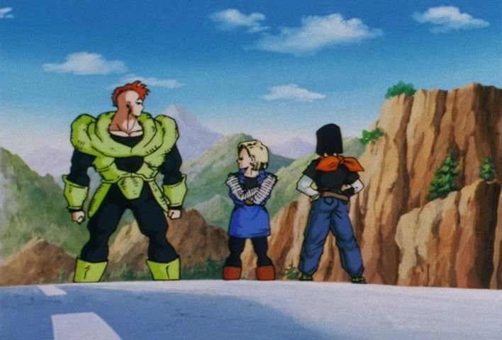 Dragon Ball Z Ep 135: A Cute Face, and Super Power?! No. 18 Has No Blind Spot @ 02:42