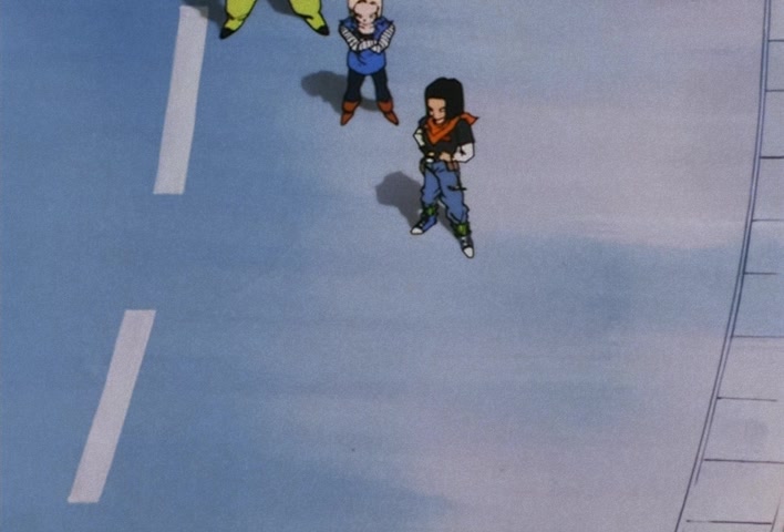 Dragon Ball Z Ep 135: A Cute Face, and Super Power?! No. 18 Has No Blind Spot @ 03:11