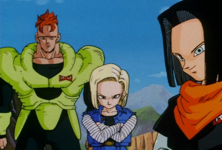Dragon Ball Z Ep 135: A Cute Face, and Super Power?! No. 18 Has No Blind Spot @ 03:23
