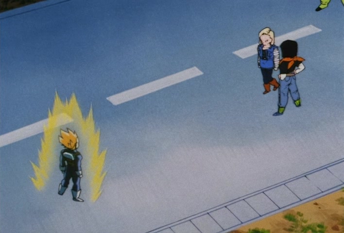 Dragon Ball Z Ep 135: A Cute Face, and Super Power?! No. 18 Has No Blind Spot @ 03:29