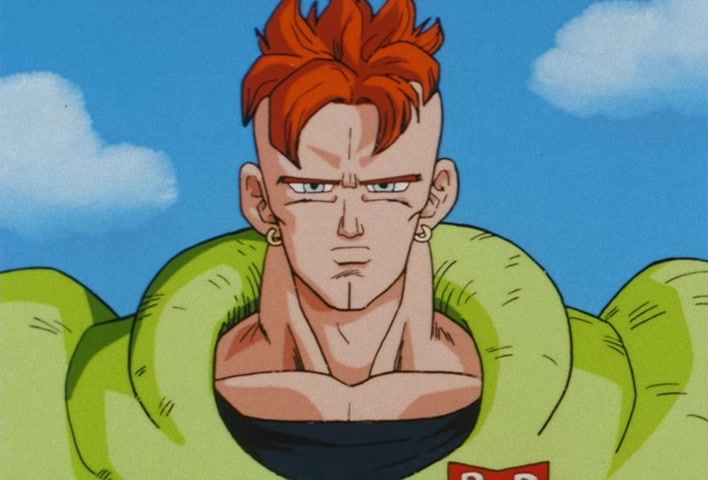 Dragon Ball Z Ep 135: A Cute Face, and Super Power?! No. 18 Has No Blind Spot @ 03:52