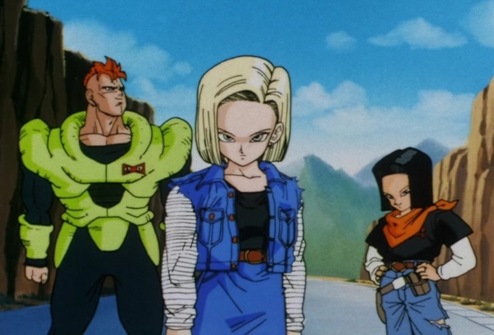 Dragon Ball Z Ep 135: A Cute Face, and Super Power?! No. 18 Has No Blind Spot @ 04:04