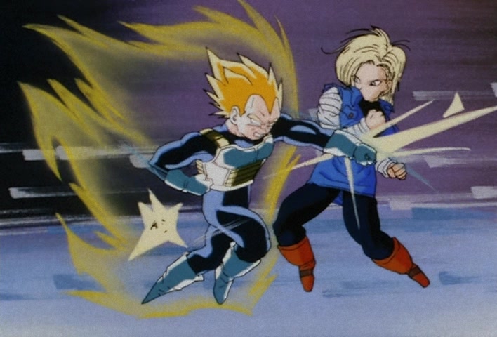 Dragon Ball Z Ep 135: A Cute Face, and Super Power?! No. 18 Has No Blind Spot @ 04:21
