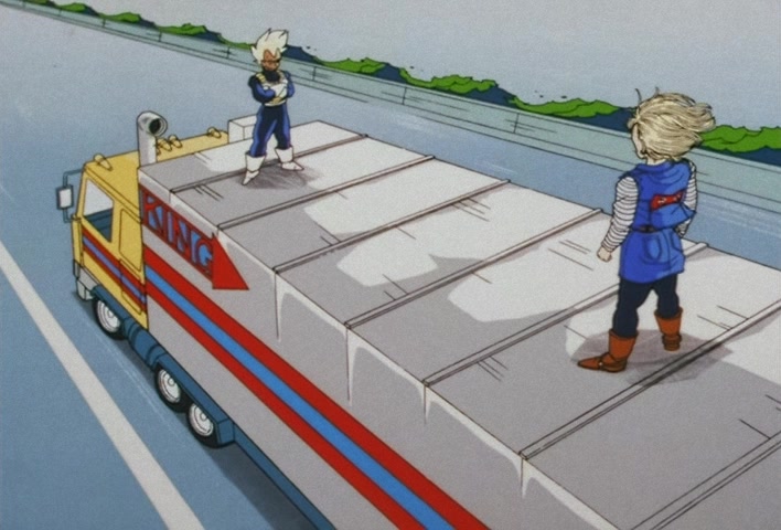 Dragon Ball Z Ep 135: A Cute Face, and Super Power?! No. 18 Has No Blind Spot @ 08:13
