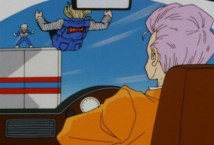 Dragon Ball Z Ep 135: A Cute Face, and Super Power?! No. 18 Has No Blind Spot @ 08:48