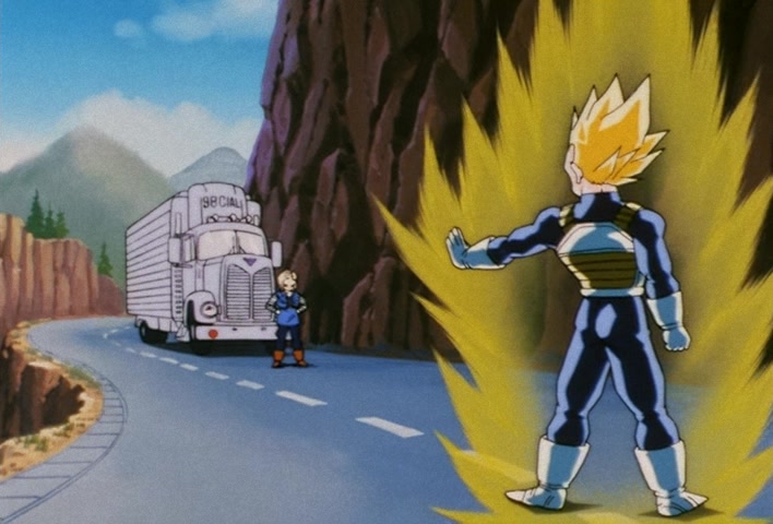 Dragon Ball Z Ep 135: A Cute Face, and Super Power?! No. 18 Has No Blind Spot @ 10:04