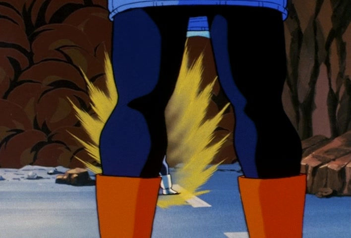 Dragon Ball Z Ep 135: A Cute Face, and Super Power?! No. 18 Has No Blind Spot @ 10:56