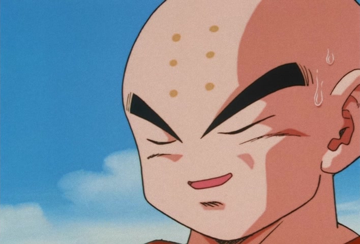 Dragon Ball Z Ep 138: Walking Weapons of Mass Destruction!! The Artificial Humans Draw Near Goku @ 02:31