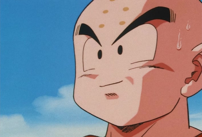 Dragon Ball Z Ep 138: Walking Weapons of Mass Destruction!! The Artificial Humans Draw Near Goku @ 02:36