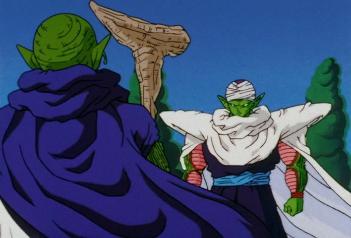 Dragon Ball Z Ep 138: Walking Weapons of Mass Destruction!! The Artificial Humans Draw Near Goku @ 03:46