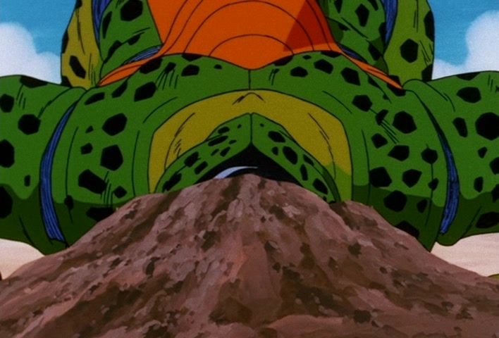 Dragon Ball Z Ep 159: A Shock to the Entire Universe!! Cell, A Spectacular Evolution Toward His Perfect Form @ 02:02