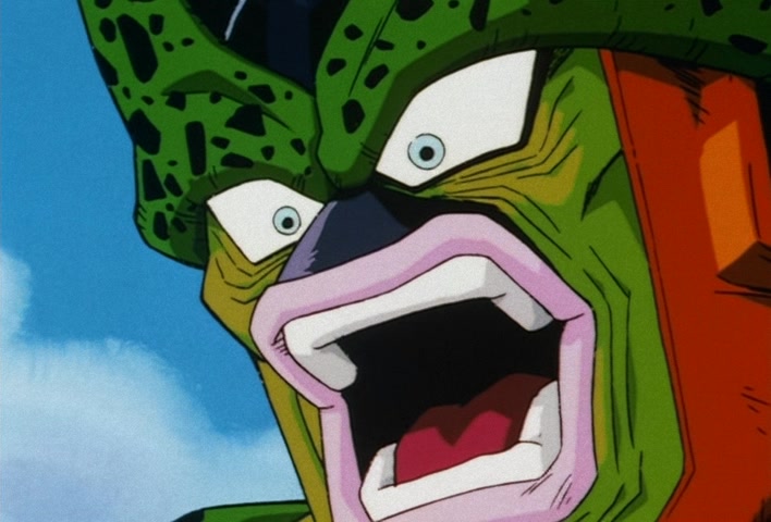 Dragon Ball Z Ep 159: A Shock to the Entire Universe!! Cell, A Spectacular Evolution Toward His Perfect Form @ 03:59