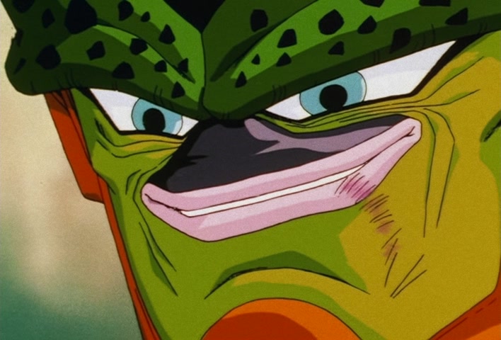 Dragon Ball Z Ep 159: A Shock to the Entire Universe!! Cell, A Spectacular Evolution Toward His Perfect Form @ 10:24
